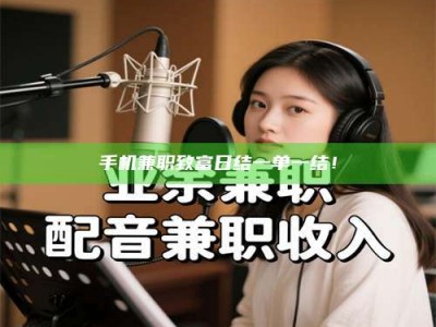 包头手机兼职致富日结一单一结！